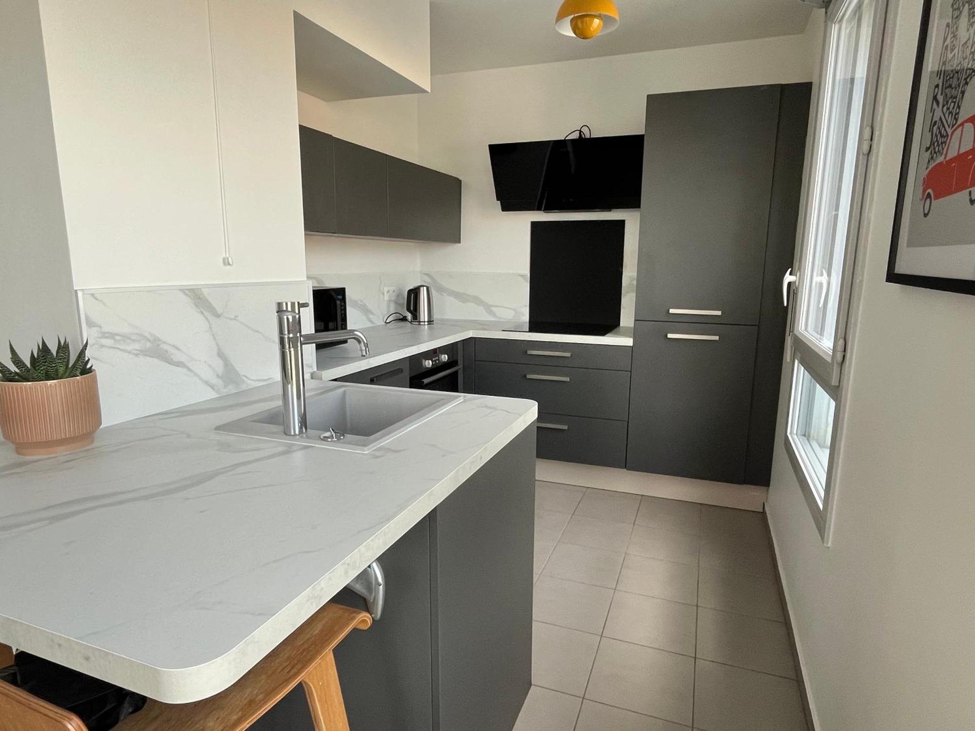 Appartement Les Portes Du Stade แซงต์-เดอนี ภายนอก รูปภาพ